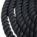 Cortex Battle Rope - 15m Long, 38mm Diameter, 13kg, High Density Nylon, Heat Shrink Grips - ROPEBATTLE3815
