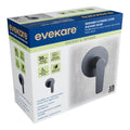 evekare 35mm Matte Black Extended Lever Shower Mixer 7.5L/min