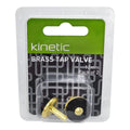 Kinetic Brass Tap Valve 12mm - 2 Pack - Leak-Free Connection - SuperSaverAU - view 2