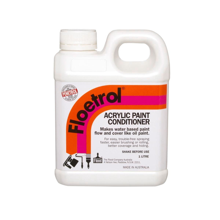 Flood Acrylic Paint Conditioner 1L - Liquid - Improves Coverage - SuperSaverAU - view 1