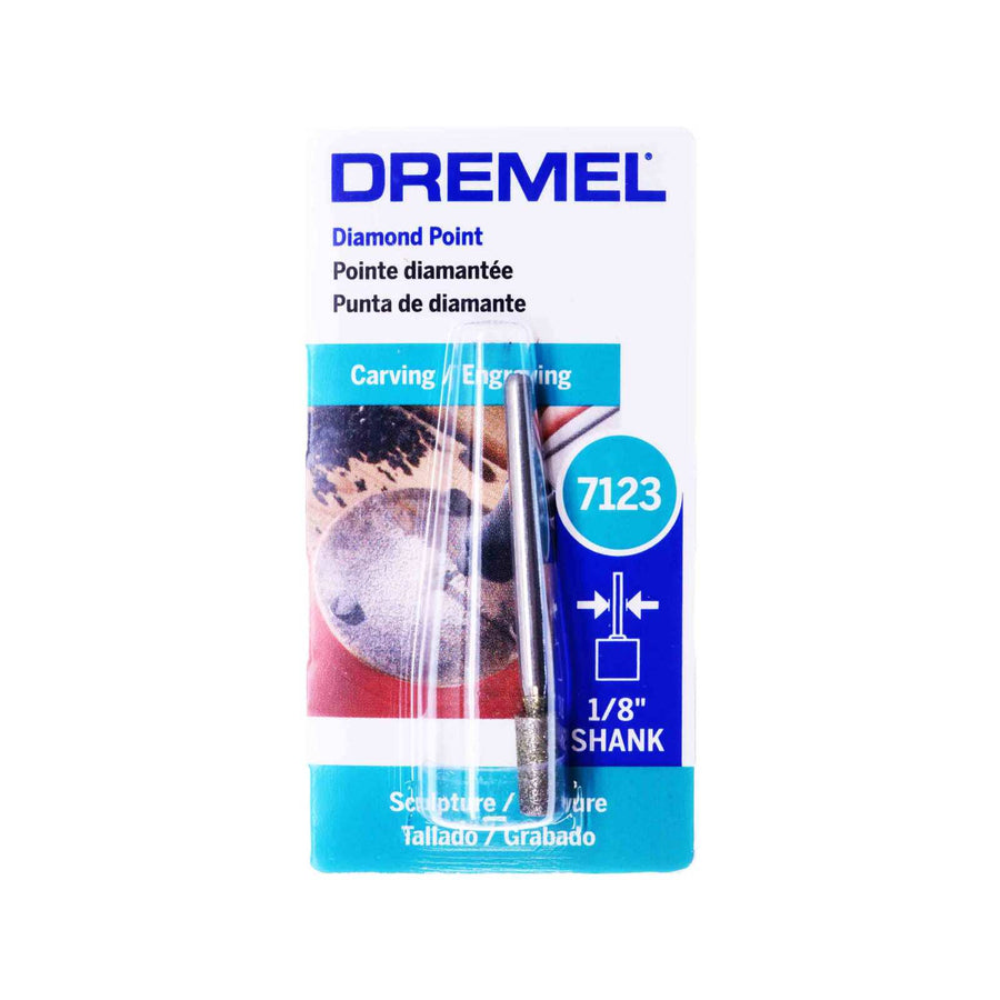 Dremel 4.8mm Diamond Wheel Point (7123), Rotary Tool Accessory