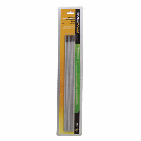 Bossweld 6013 1.6mm General Purpose All Position Welding Electrodes - 25 Pack