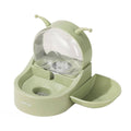 2.2 L Pet Water Fountain with Food Bowl and Auto Circulation Filter - view 2