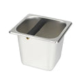 2.4L Stainless Steel Coffee Knock Box Espresso Grounds Bin with Anti Slip Bar - view 2