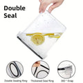 2.5 L Airtight Cereal Storage Container with Lid, Kitchen Grocery Jar - view 5
