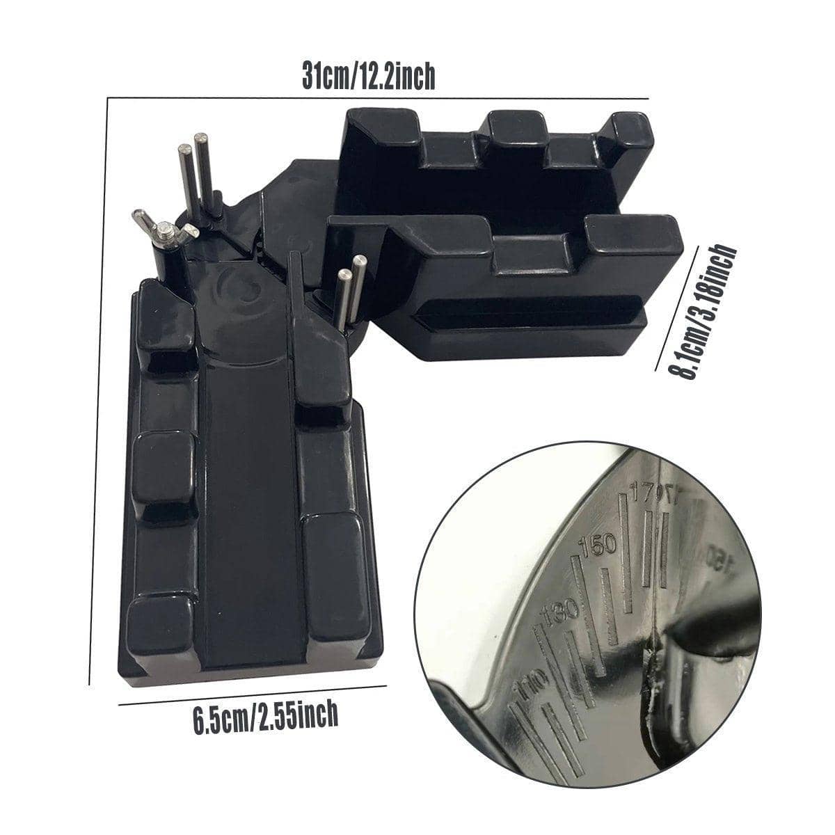 2-In-1 Bevel and Mitre Box Angle Cutting Tool, 85 to 180 Degrees - view 3
