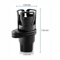2-In-1 Car Cup Holder Expander with 360 Degree Rotating Base for Most Cars - view 3