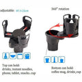 2-In-1 Car Cup Holder Expander with 360 Degree Rotating Base for Most Cars - view 5