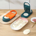 2 in 1 Dumpling Press and Wrapper Maker, 26 x 11 cm - Orange and Green - view 5