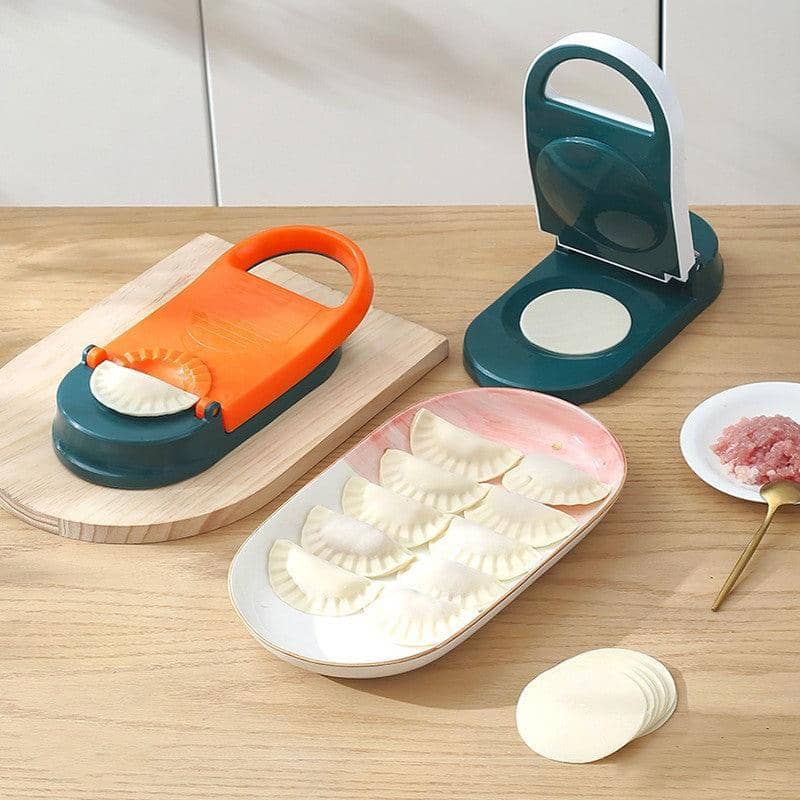 2 in 1 Dumpling Press and Wrapper Maker, 26 x 11 cm - White and Green - view 5
