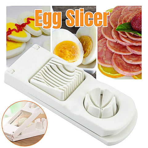 2-In-1 Egg Slicer and Section Cutter for Eggs, Mushrooms and Tomatoes
