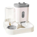 2-In-1 Pet Feeder and Water Dispenser - Grey
