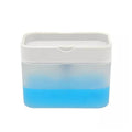 2-In-1 Soap Pump Dispenser with Sponge Holder - White - view 3