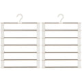 2 Pack Multifunctional Folding Trouser Racks - 49 x 37 cm - view 2