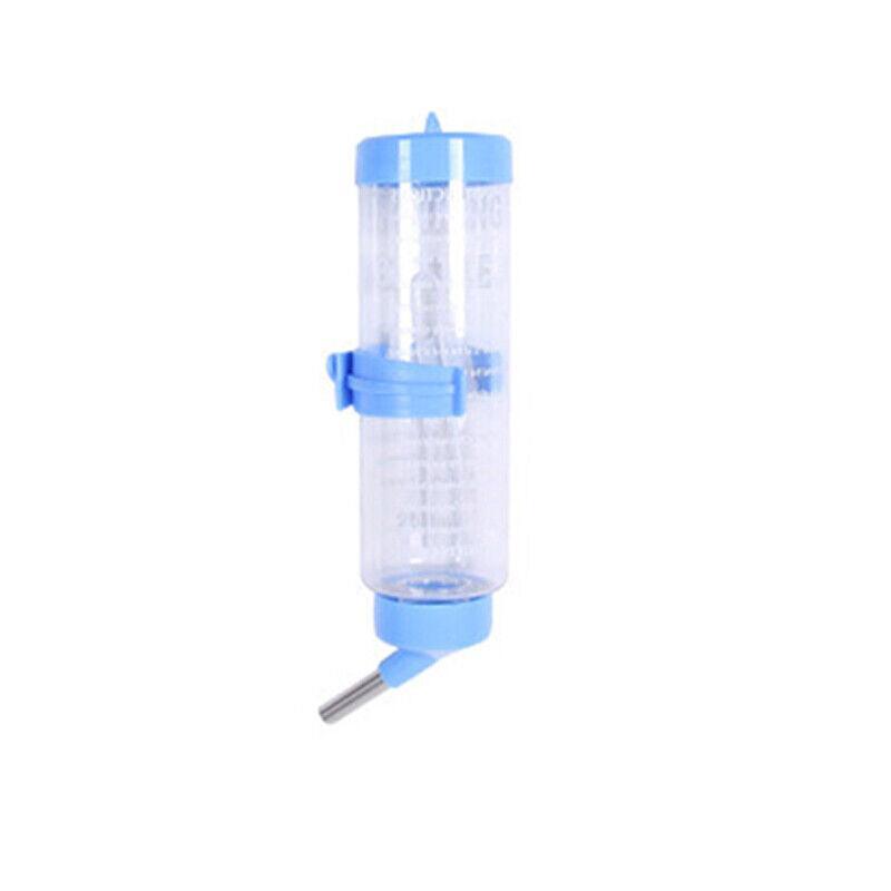 2 Pack Pet Water Bottle 250ml for Guinea Pigs, Rabbits and Hamsters - Blue