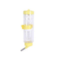 2 Pack Pet Water Bottle 250ml for Guinea Pigs, Rabbits and Hamsters - Yellow
