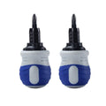 2 Piece Turnip Head Phillips Screwdriver Set with Magnetic Tip for Repairs - Blue and White - view 2