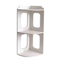 2 Tier Desktop Corner Shelf, Space Saving Storage Rack for Home and Office - view 2