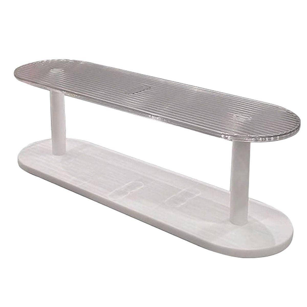 2 Tier Desktop Display Shelf Organiser, Space Saver Rack - view 2