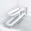 2-Tier Rolling Egg Dispenser for Fridge Storage - view 3