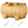 20 L Portable Yellow Water Storage Container with Faucet for Camping, Hiking and Car Travel - view 2