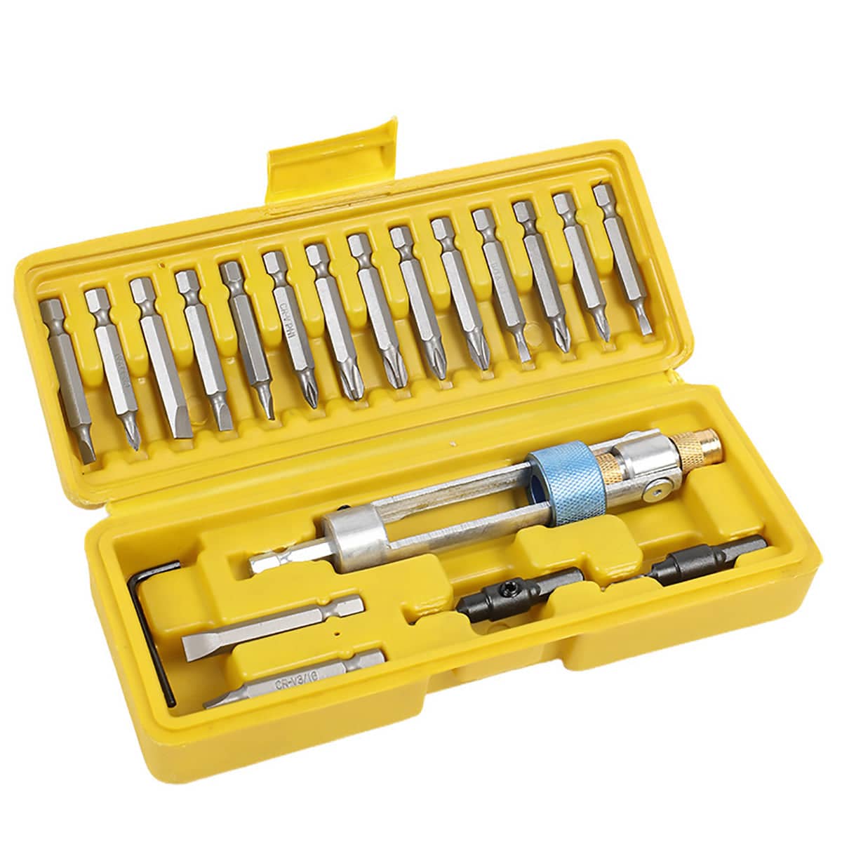 20 Piece Drill and Driver Bit Set - Quick-Change Adapter with Countersink - view 2