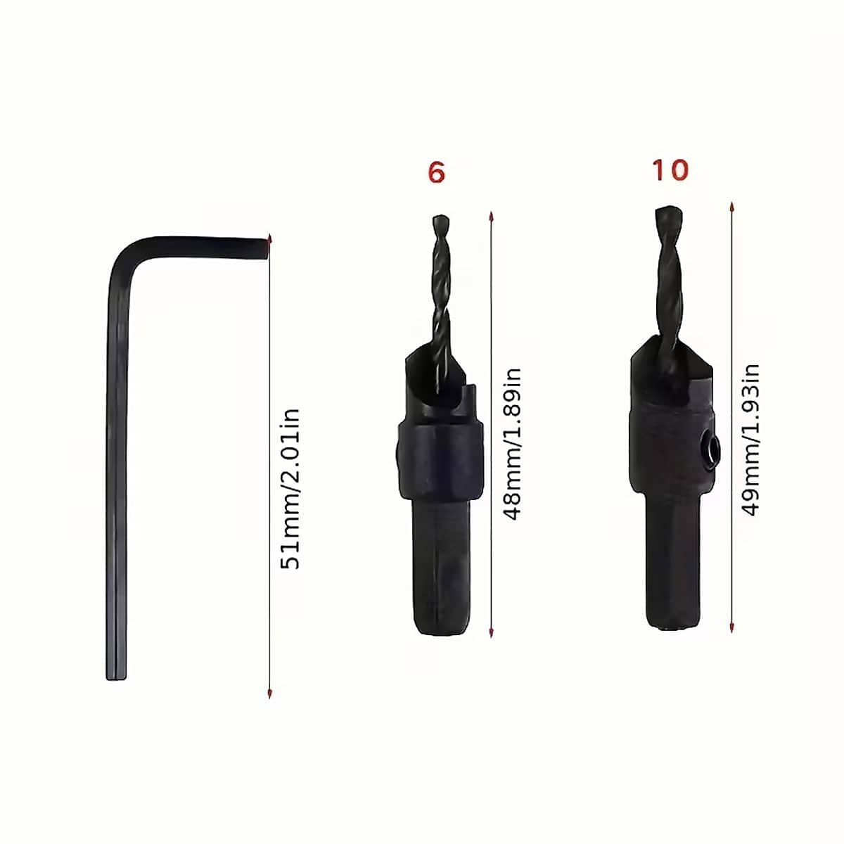 20 Piece Drill and Driver Bit Set - Quick-Change Adapter with Countersink - view 4