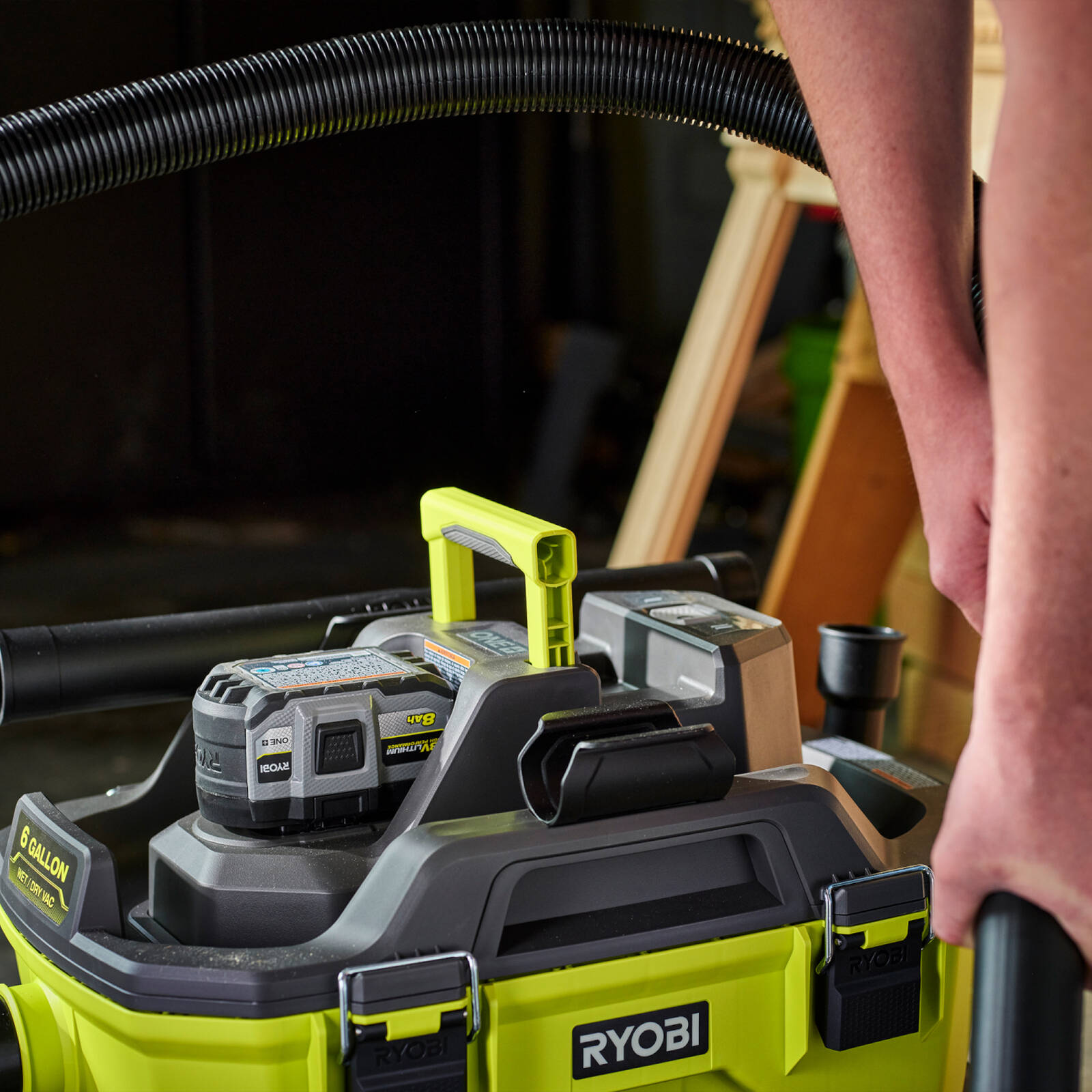 Ryobi 18V ONE+ 8.0Ah HP Lithium Battery RB1880T with IntelliCell Technology
