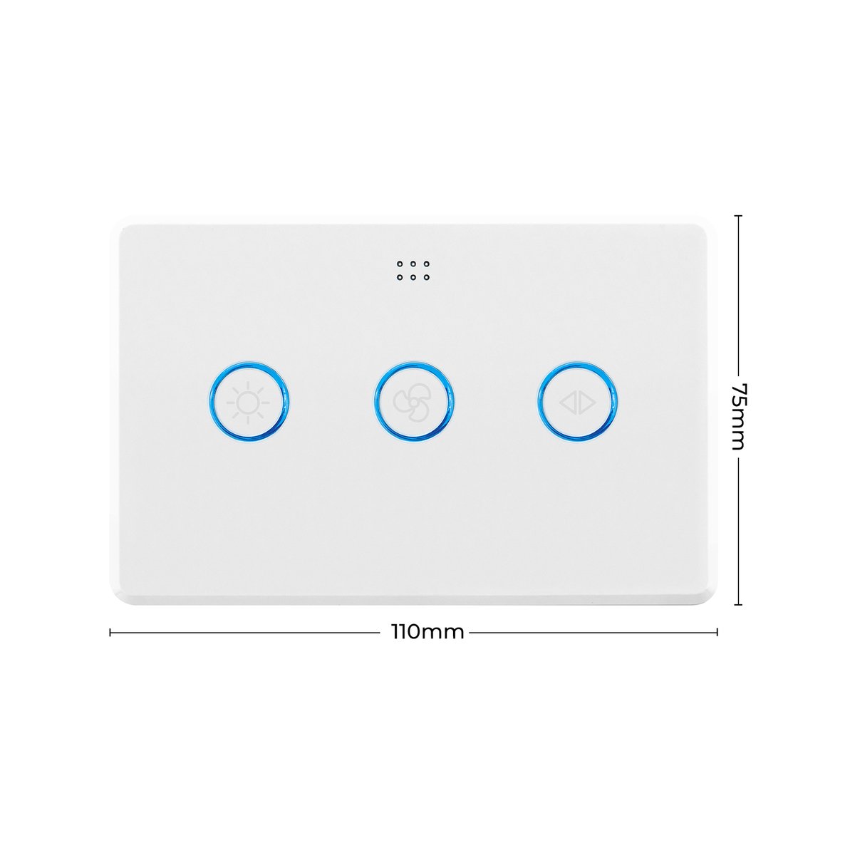 Deta Smart Fan Controller - 150W - Polycarbonate - Touch Control - SuperSaverAU - view 5