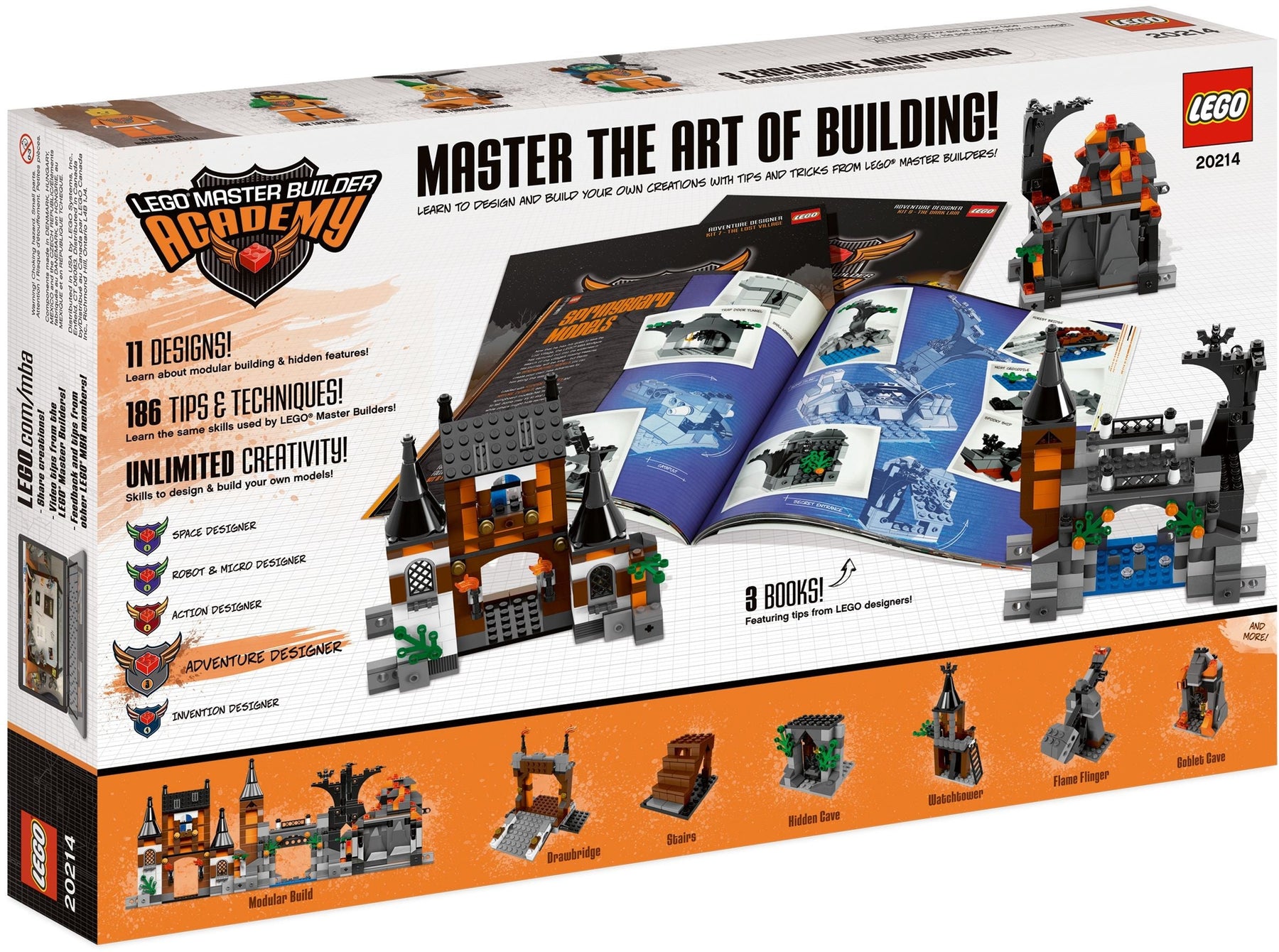 LEGO 20214 Master Builder Academy MBA Adventure Designer Kits 7 - 9 Redesign- Auzzi Store
