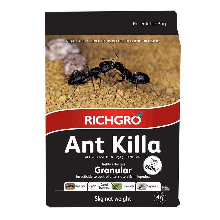 Richgro Ant Killa 5kg Granules Bifenthrin Pest Control Outdoor Use - SuperSaverAU - view 1