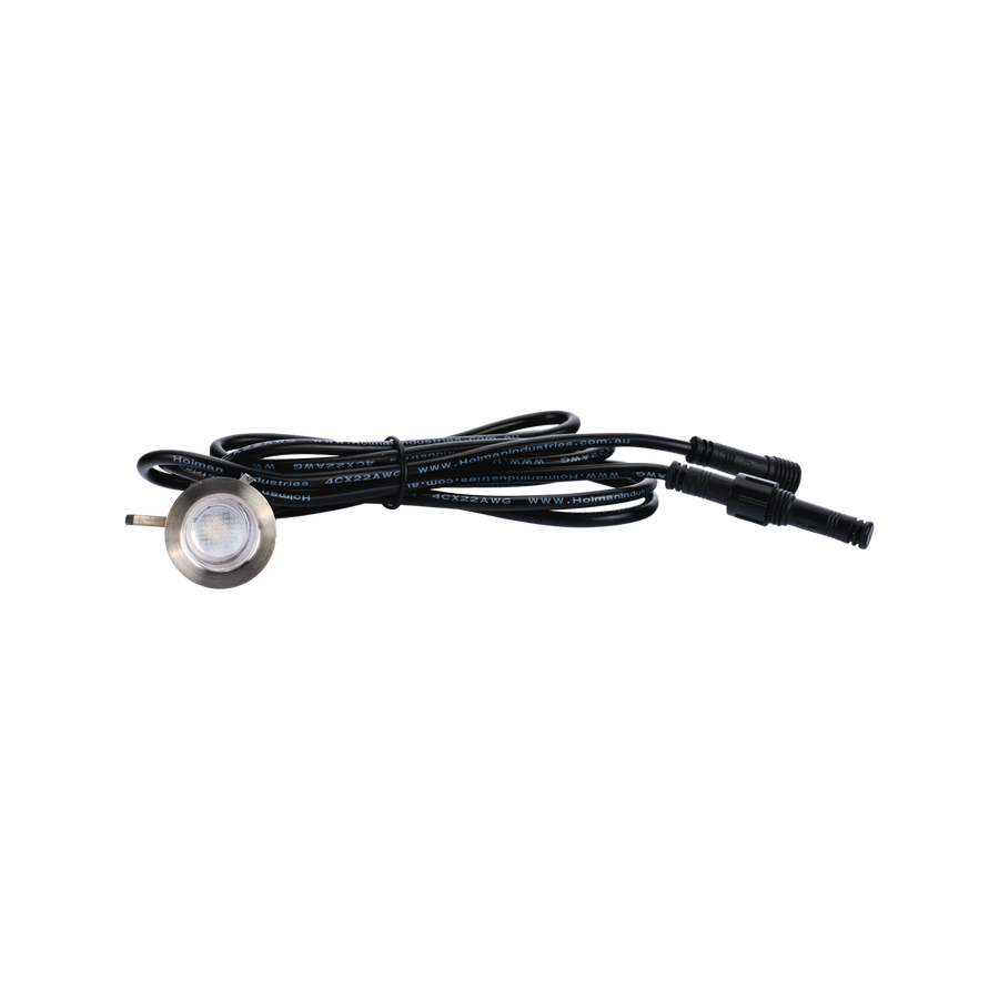 Holman 30mm RGB Stainless Steel Deck Light 0.3W 12V Waterproof DLRGB30