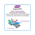 Pro Val Hazguard MP5 Disposable Coverall XXL - White - Protection Against Particulates - SuperSaverAU - view 5