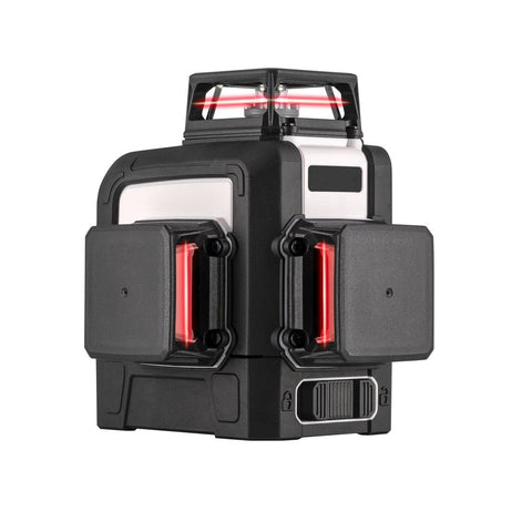 Lasertec 3DR Multi Line Laser - Self-Leveling Measurement Tool - 3 Lines - 85mm x 115mm x 110mm - SuperSaverAU - view 1
