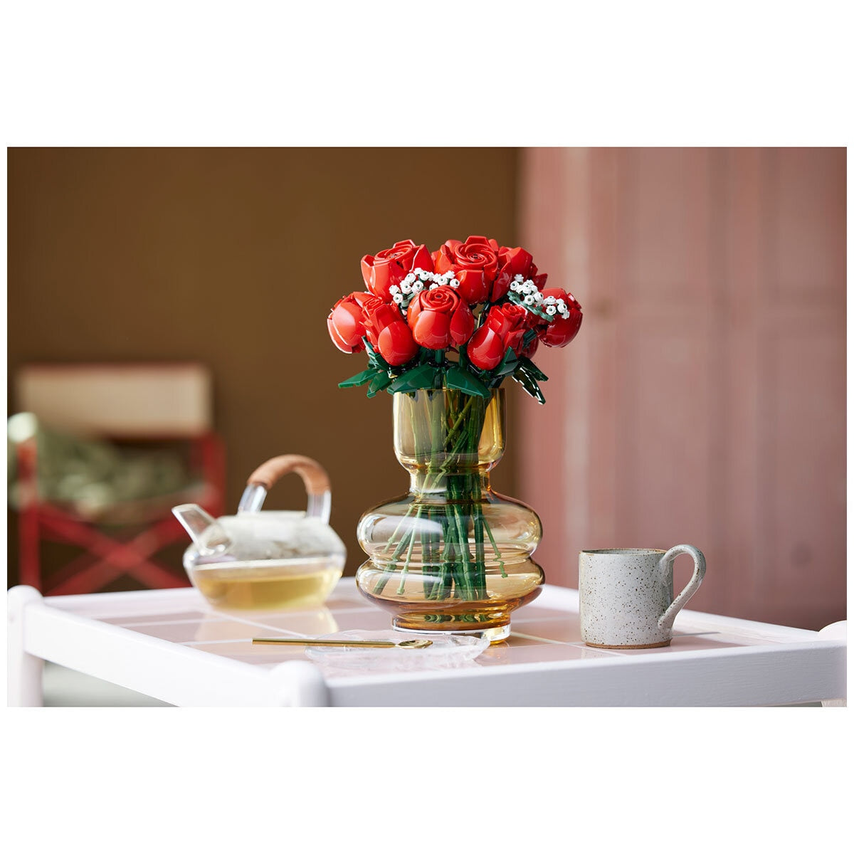 LEGO Botanicals Bouquet Of Roses 10328 - SuperSaverAU - view 8