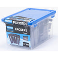 Titan 6 Window Packers - 100 Piece - 4 x 75mm - Grey - Durable & UV Stable - SuperSaverAU - view 2