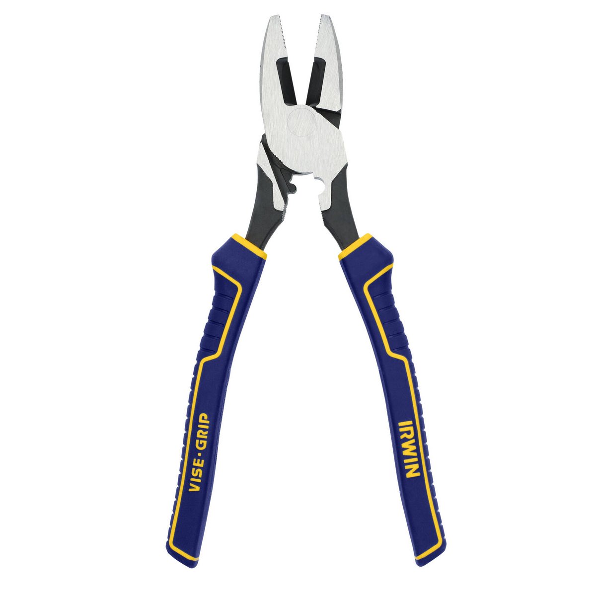 Irwin 5 in 1 Lineman S Pliers IWHT84005 - 74mm x 25mm x 290mm - Durable Cutting & Gripping Tool - SuperSaverAU - view 1