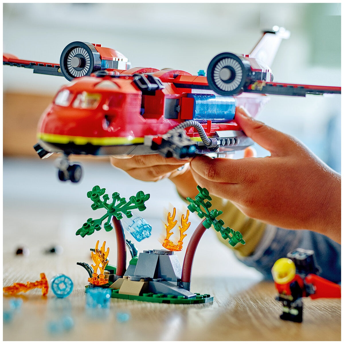 LEGO City Fire Rescue Plane 60413 - SuperSaverAU - view 4