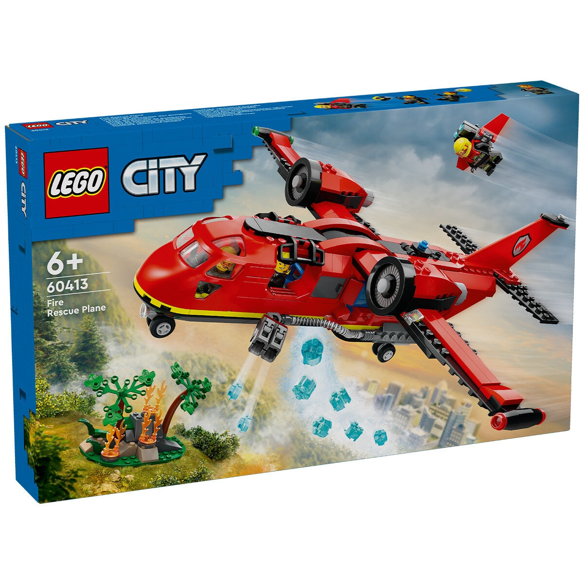 LEGO City Fire Rescue Plane 60413 - SuperSaverAU - view 8