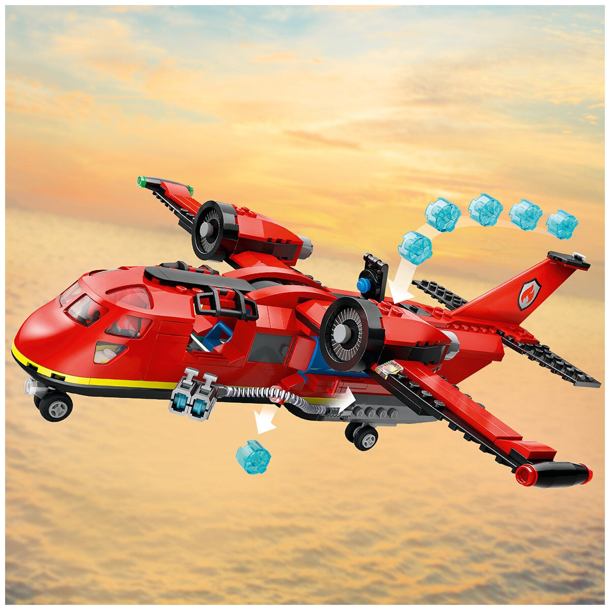 LEGO City Fire Rescue Plane 60413 - SuperSaverAU - view 7