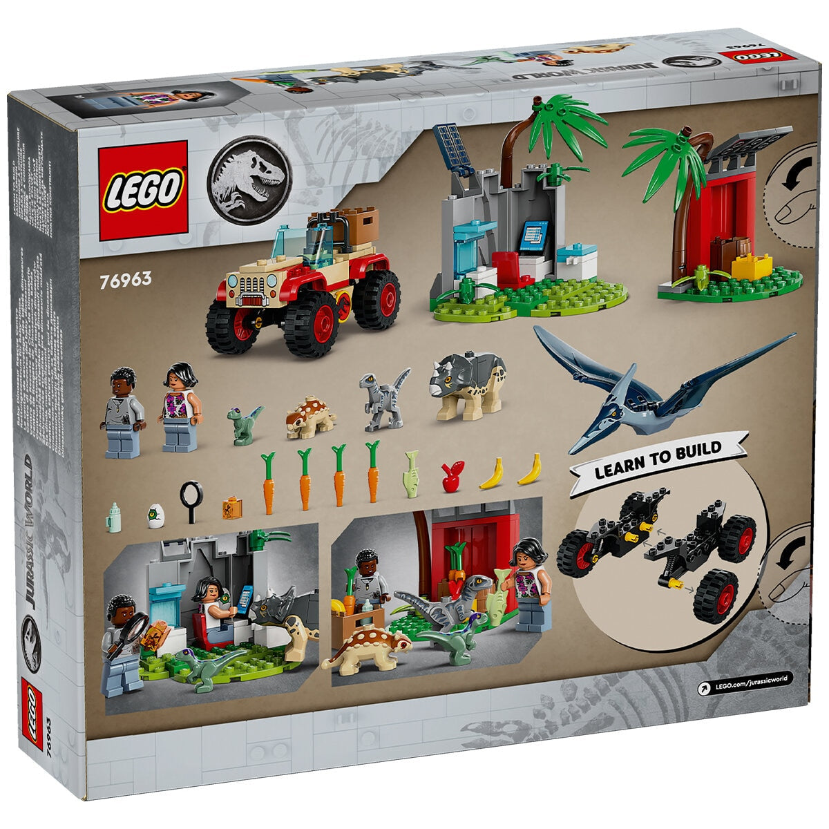 LEGO Jurassic World Baby Dinosaur Rescue Center 76963 - SuperSaverAU - view 9