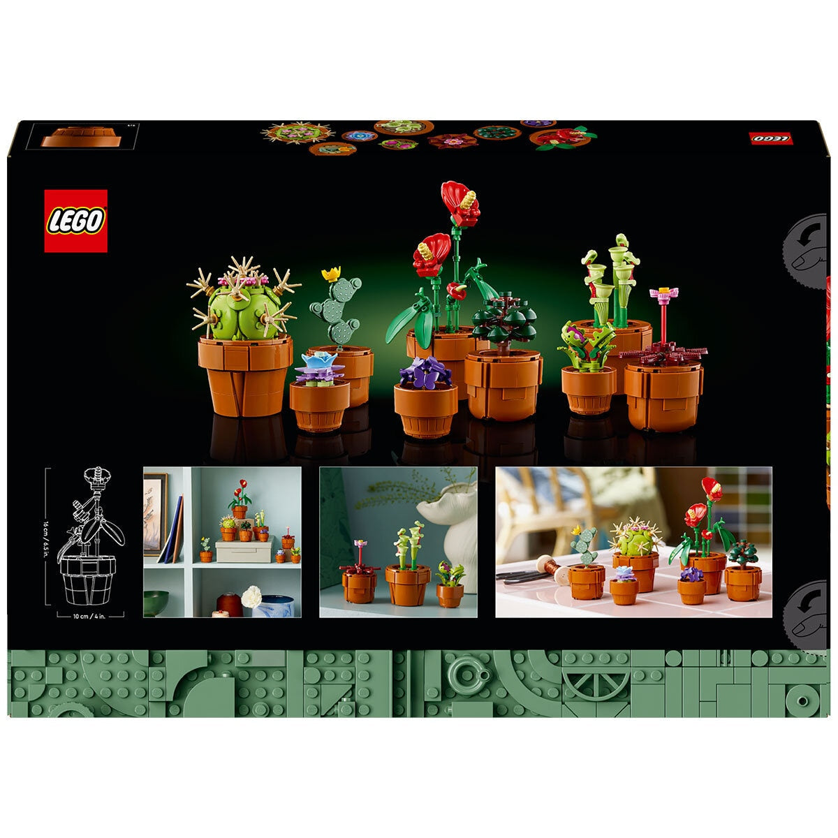 LEGO Icons Tiny Plants 10329 - SuperSaverAU - view 11
