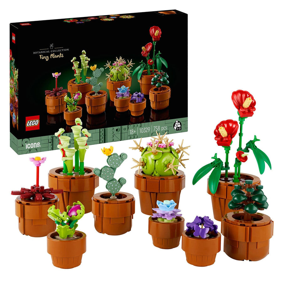 LEGO Icons Tiny Plants 10329 - SuperSaverAU - view 1