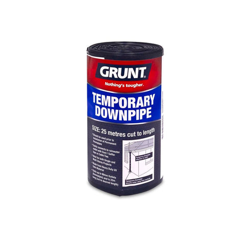 Grunt Temporary Downpipe Roll - 90mm x 25m - 100um Polythene - UV Safe - SuperSaverAU - view 1