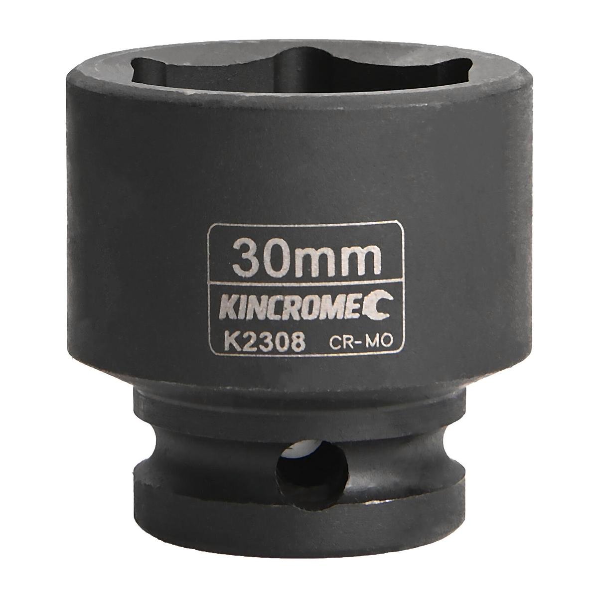 Kincrome 30mm Impact Socket Cr-Mo Steel Shallow Durable Design - SuperSaverAU - view 1