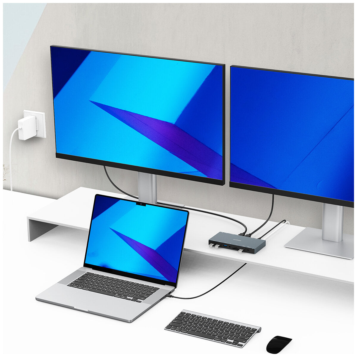mBeat 15 In 1 Triple Display USB-C Dock MB-UCD-X15 Space Grey HDMI x 2, DP x 1 - SuperSaverAU - view 5