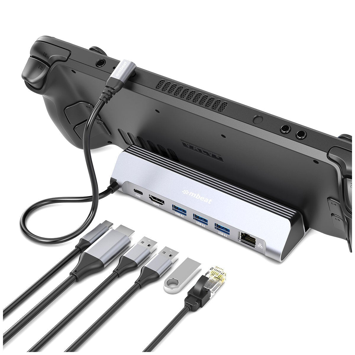 mbeat Portable Docking Station USB-C For ROG Ally And Steam Deck MB-DOCK-SA01 — image 3