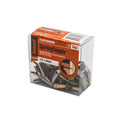 Ramset 1/8" x 50mm Spring Toggle 20 Pack - Gold Passivated Zinc Plated Carbon Steel