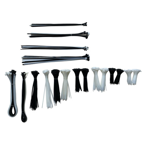 PowerhousePc Multi-Purpose Cable Ties 1400 Pieces UV Resistant - SuperSaverAU - view 2