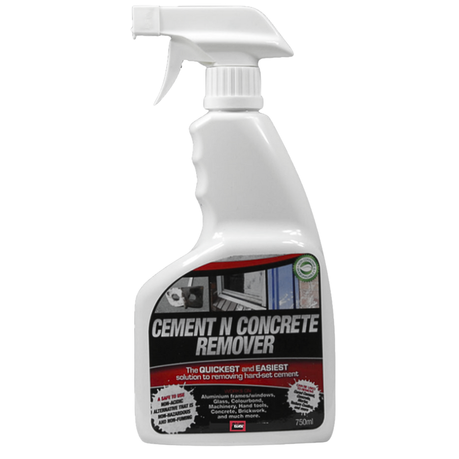 Builders Edge Cement N Concrete Remover 750ml Plastic Easy Clean - SuperSaverAU - view 1